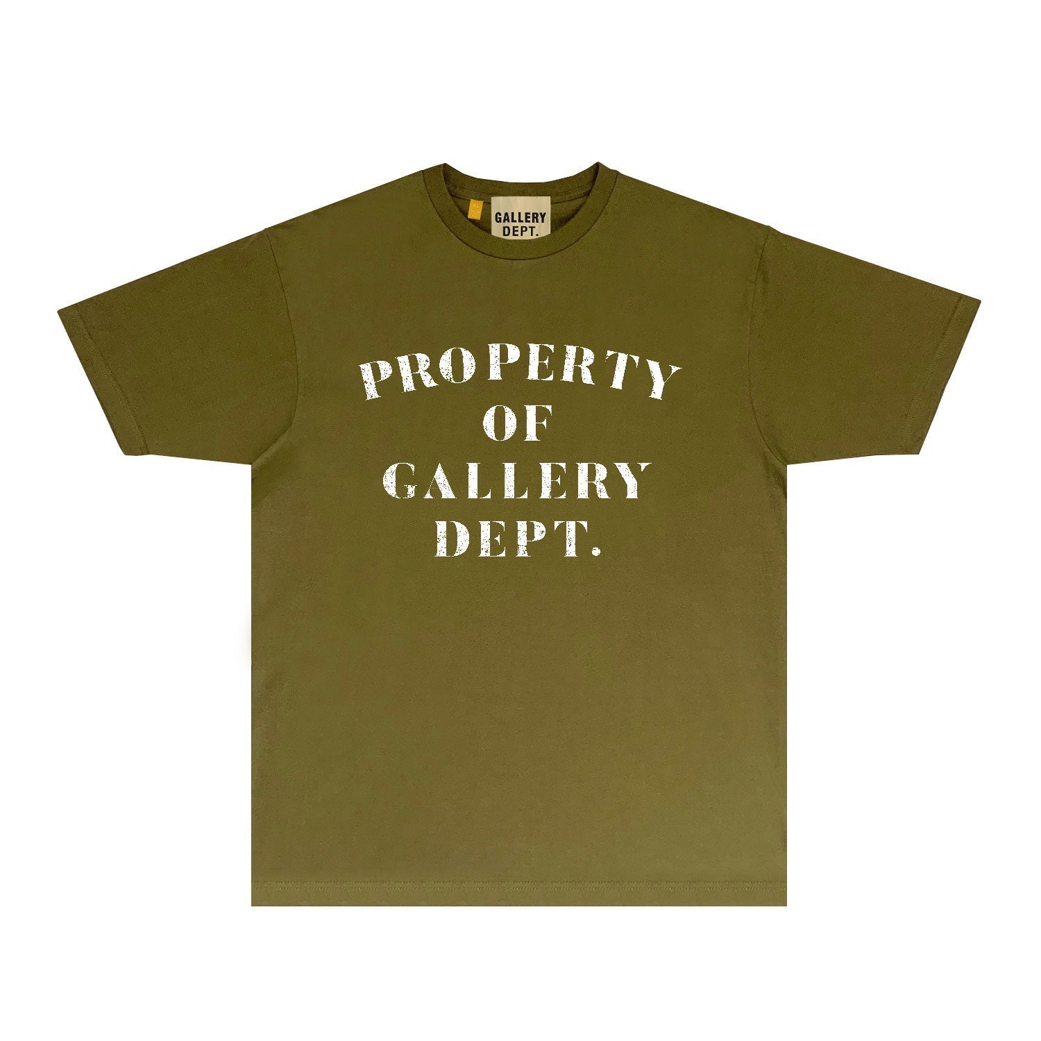 Gallery Dept T Shirt Retro Printed Loose Short-Sleeved Shirt