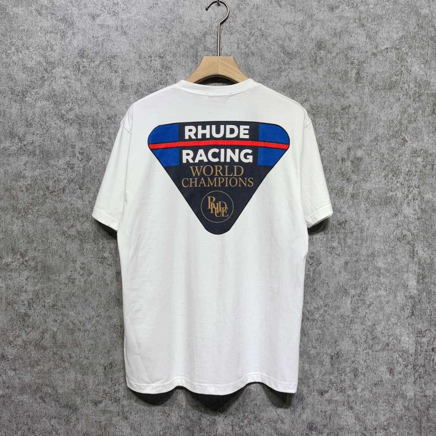 Rhude T-shirts Printed Trendy Pure Cotton