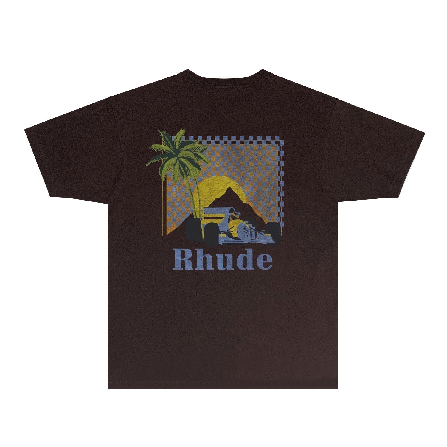 Rhude T-shirts Printed Trendy Pure Cotton