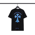 CHH Chrome Heart T Shirts Sanskrit Color Printing Loose Cotton Casual Crew Neck Short Sleeve T-Shirt