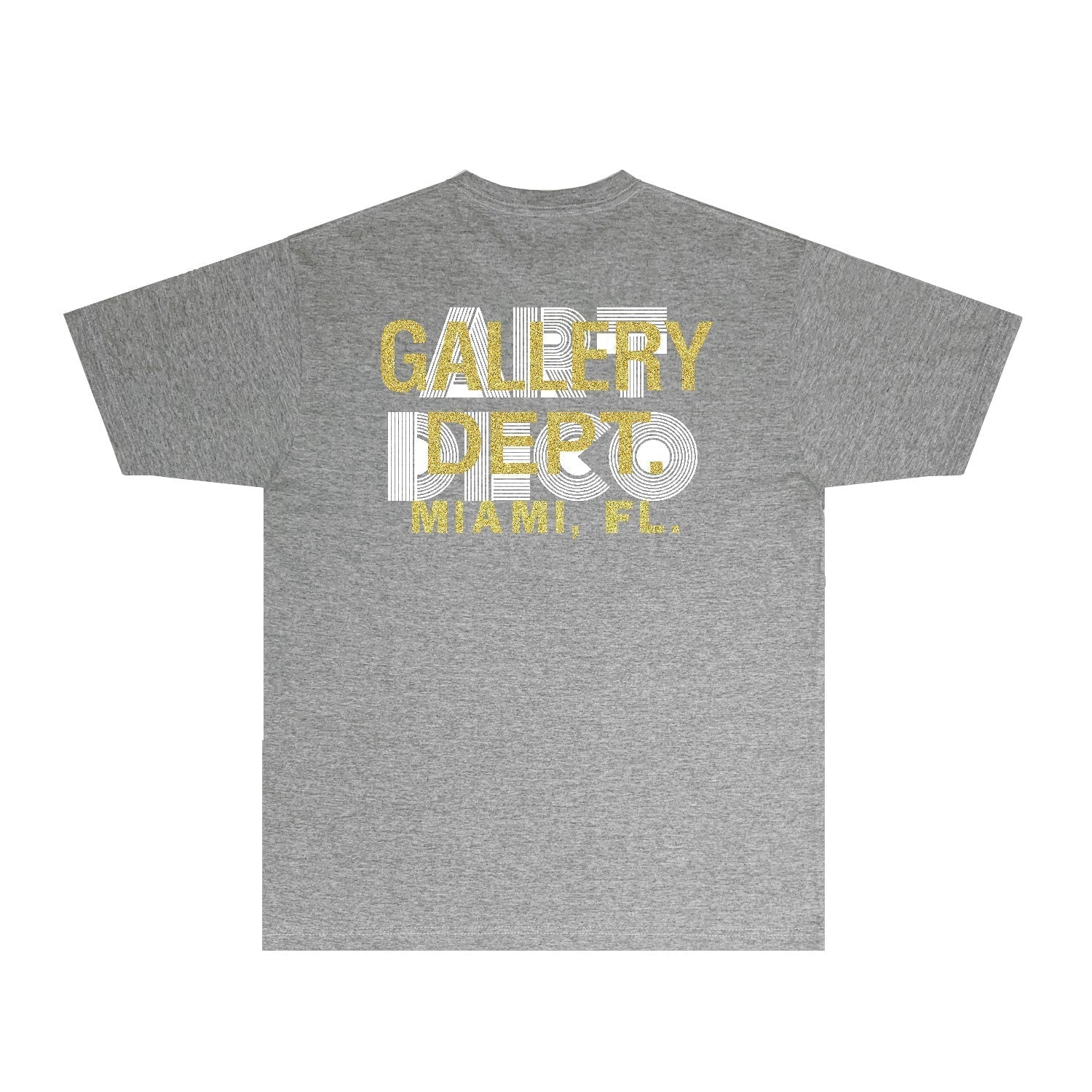 Gallery Dept T Shirt Retro Printed Loose Short-Sleeved Shirt