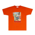 Rhude T-shirts Printed Trendy Pure Cotton