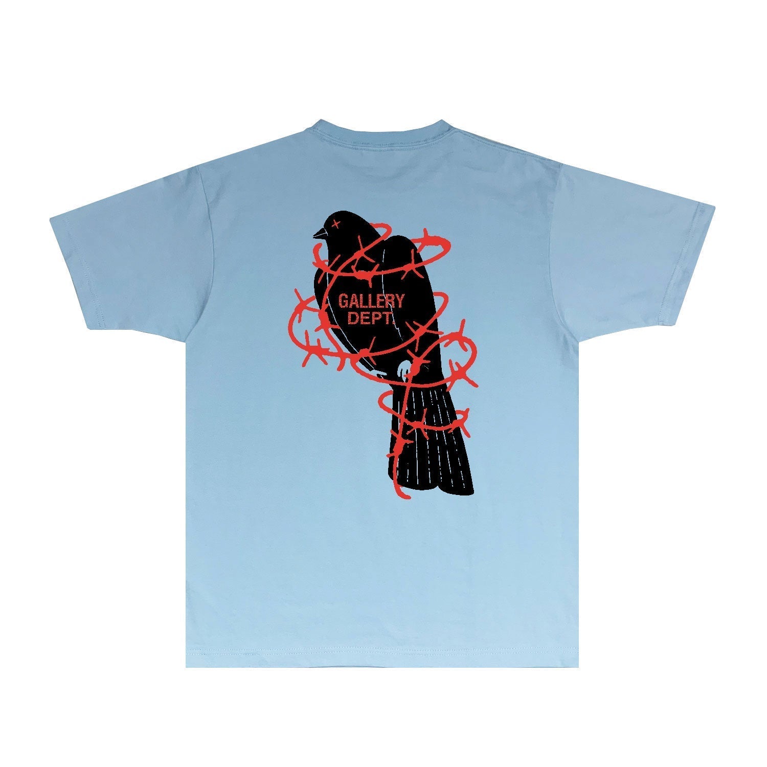 Gallery Dept T Shirt Retro Printed Loose Short-Sleeved Shirt